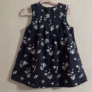 Floral Navy Kids Dress